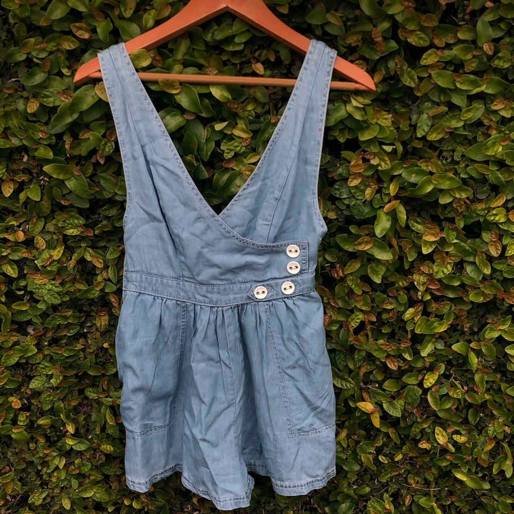 Urban Outfitters Denim Romper